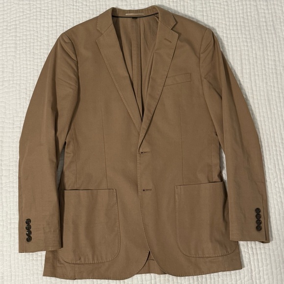 J. Crew Ludlow Men's Tan Blazer - Picture 1 of 4